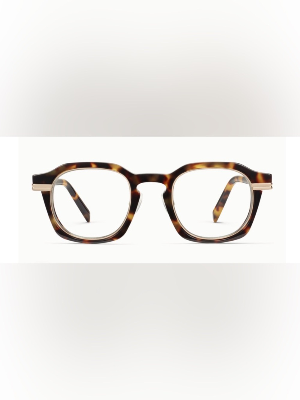 Warby Parker “Yoojin” Tortoise Square Glasses